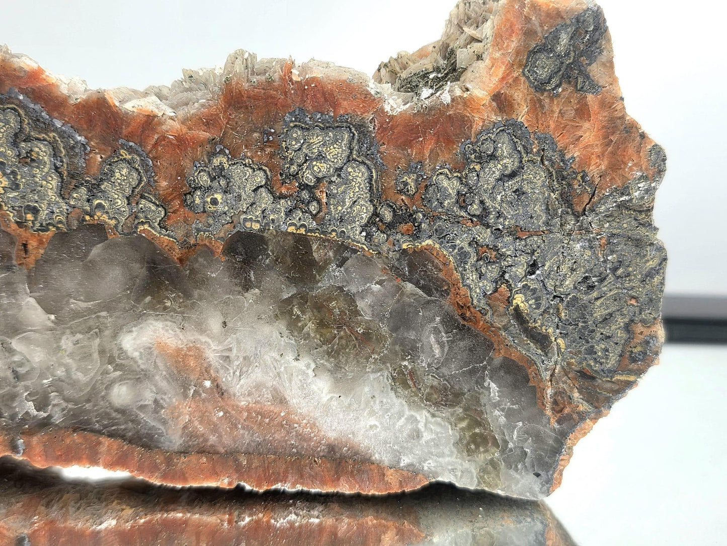 Large Imperial Baryte Crystal Slice (#1)
