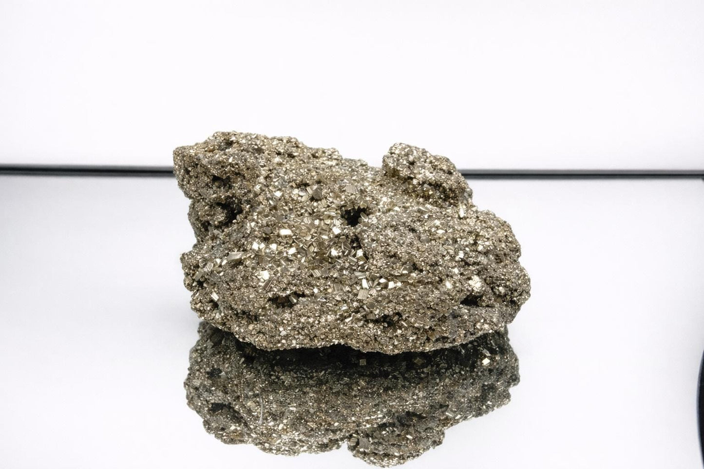 Large Pyrite Crystal Raw Cluster  - Peru 0.93KG  (#15)