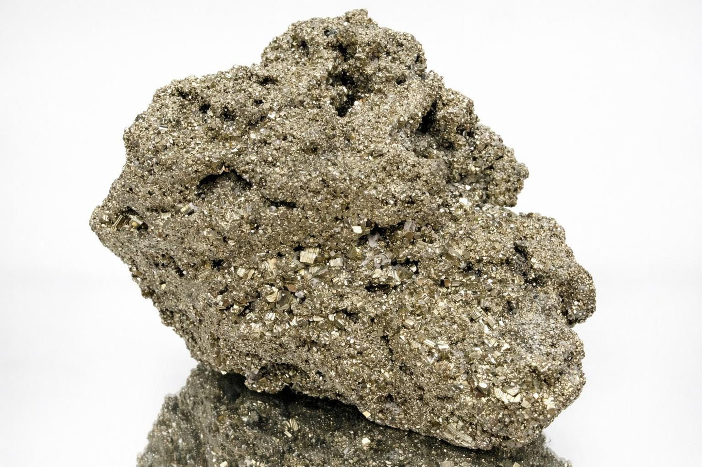 Large Pyrite Crystal Raw Cluster  - Peru 2.3KG  (#16)