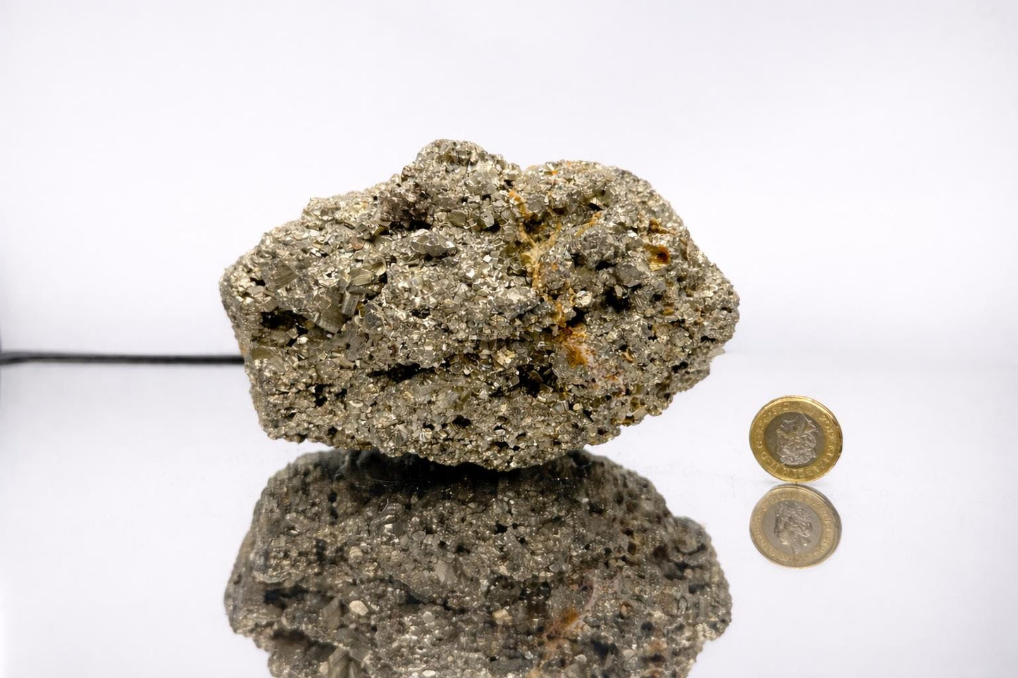 Large Pyrite Crystal Raw Cluster  - Peru 2.80KG  (#9)