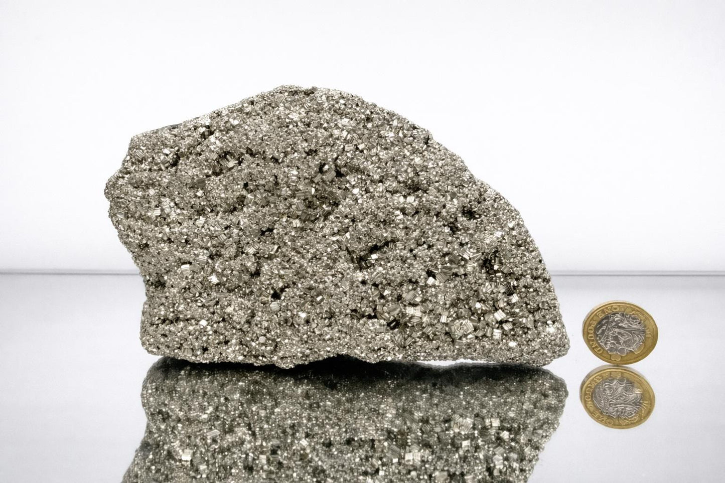 Large Pyrite Crystal Raw Cluster  - Peru 3.18KG  (#6)