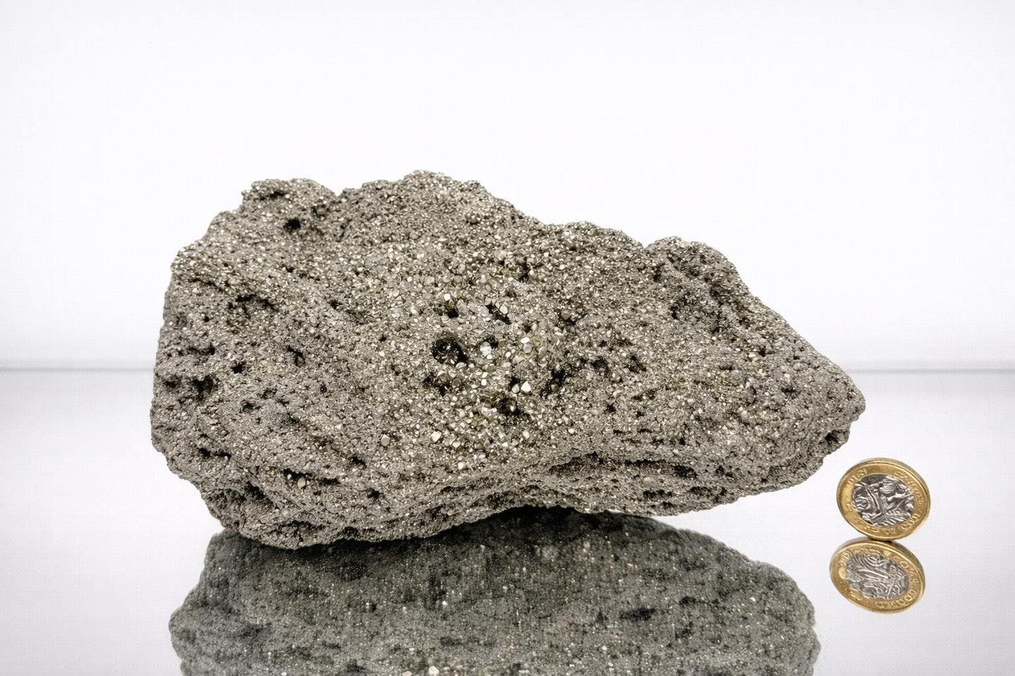 Large Pyrite Crystal Raw Cluster  - Peru 4.24KG  (#7)