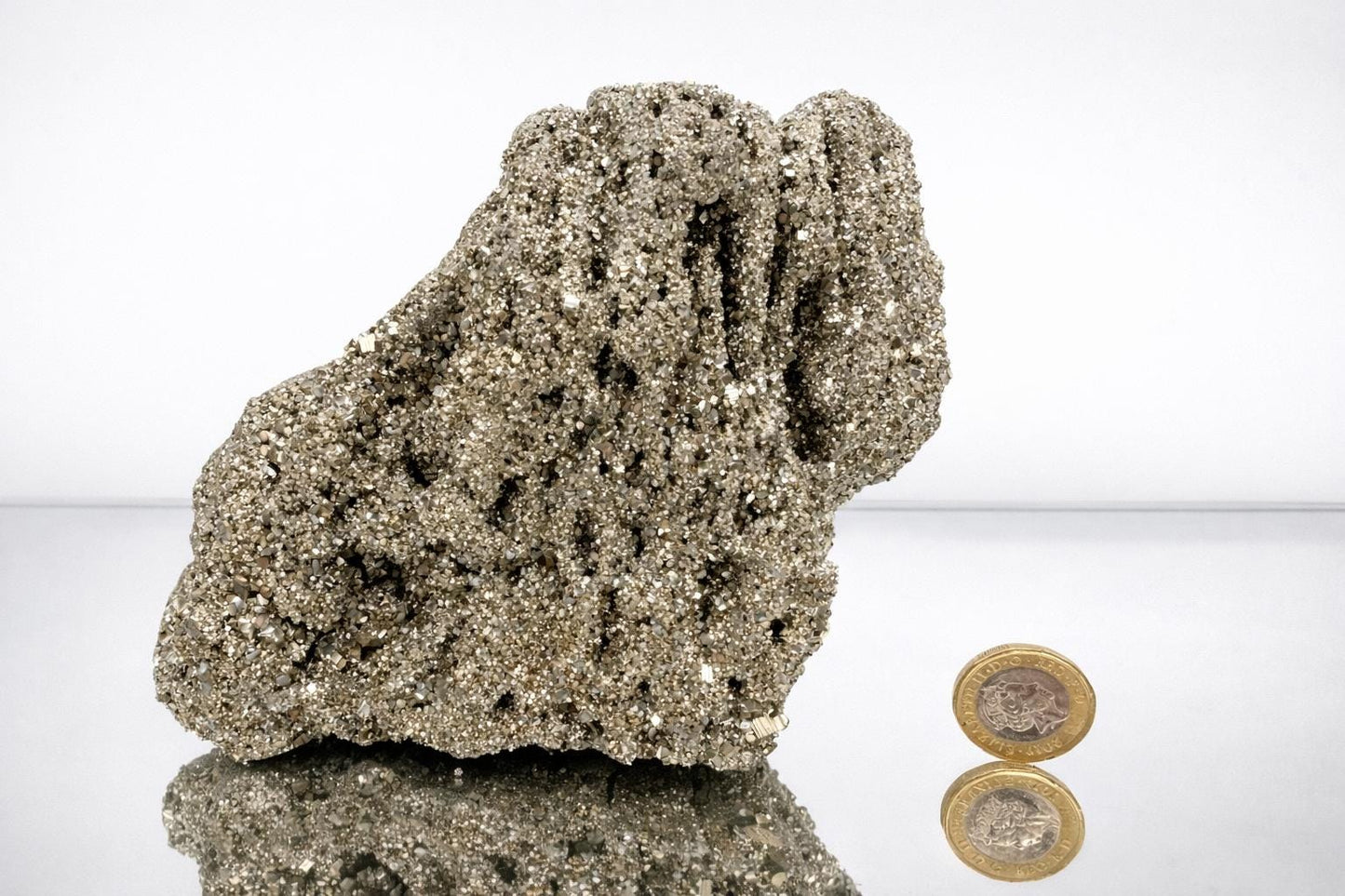 Large Pyrite Crystal Raw Cluster  - Peru 3.90KG (#5)