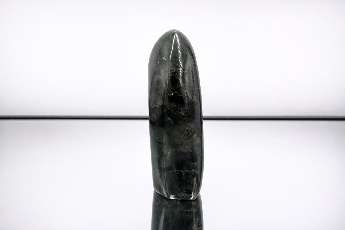 Labradorite Crystal Freeform With Strong Flash 0.56KG - Madagascar #3