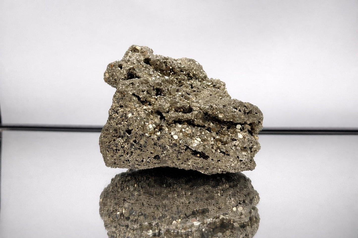 Large Pyrite Crystal Raw Cluster  - Peru 2.25KG  (#19)