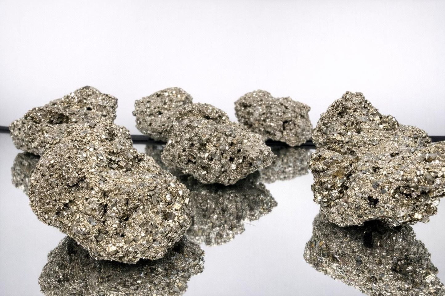 Pyrite Crystal Raw Nugget - Peru - 2.5 to 3 inches average
