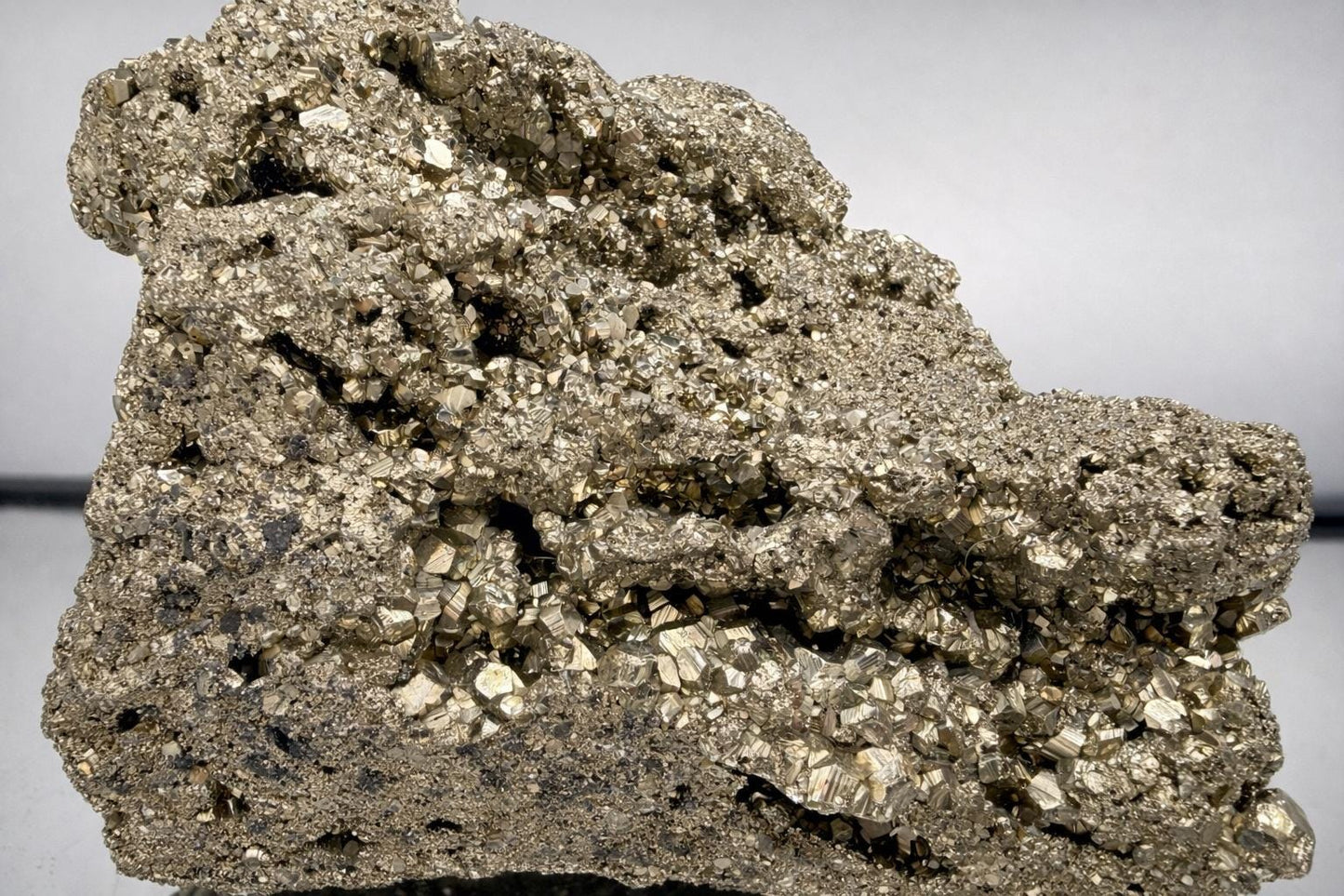 Large Pyrite Crystal Raw Cluster  - Peru 2.25KG  (#19)