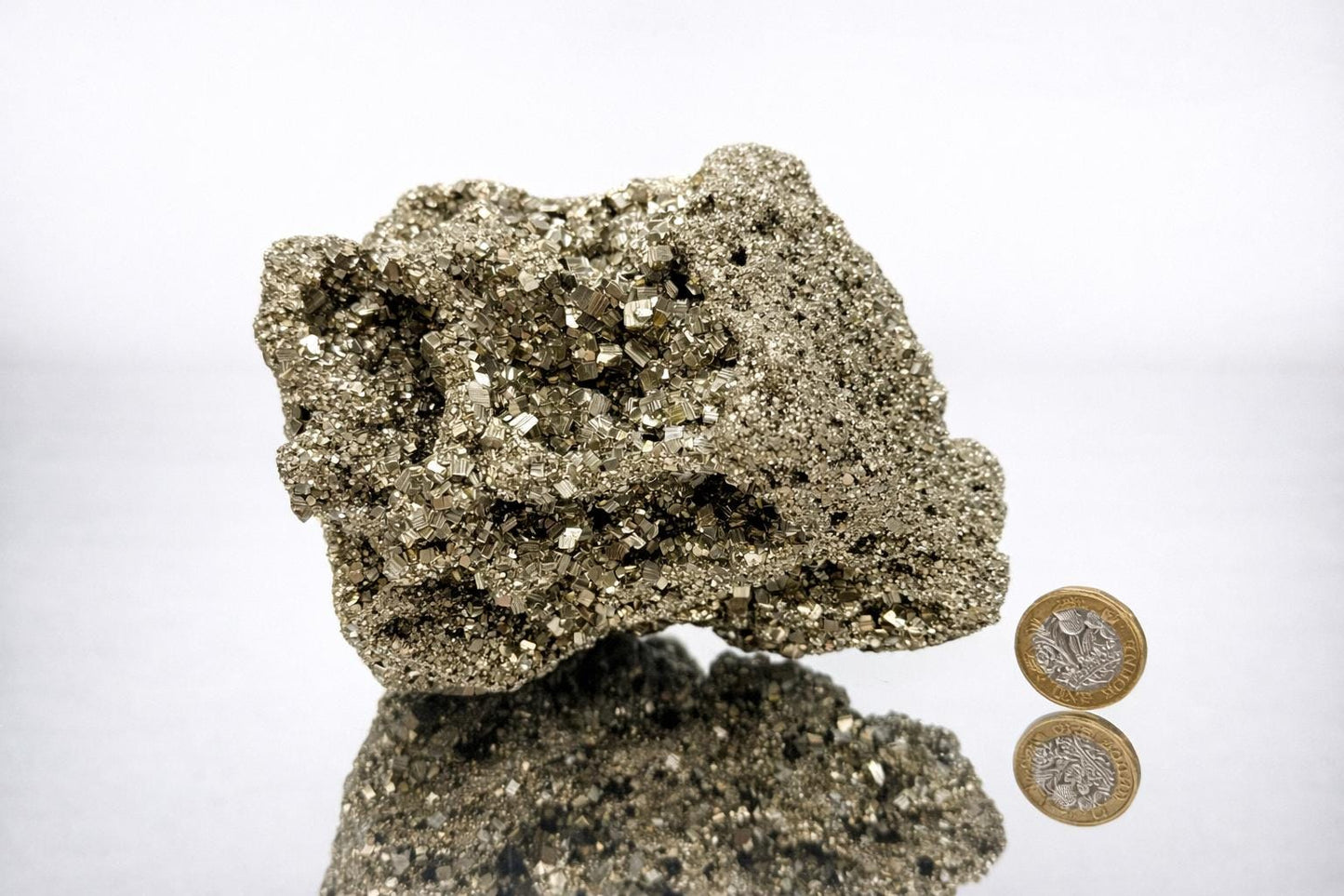 Large Pyrite Crystal Raw Cluster  - Peru 6.81KG  (#20)