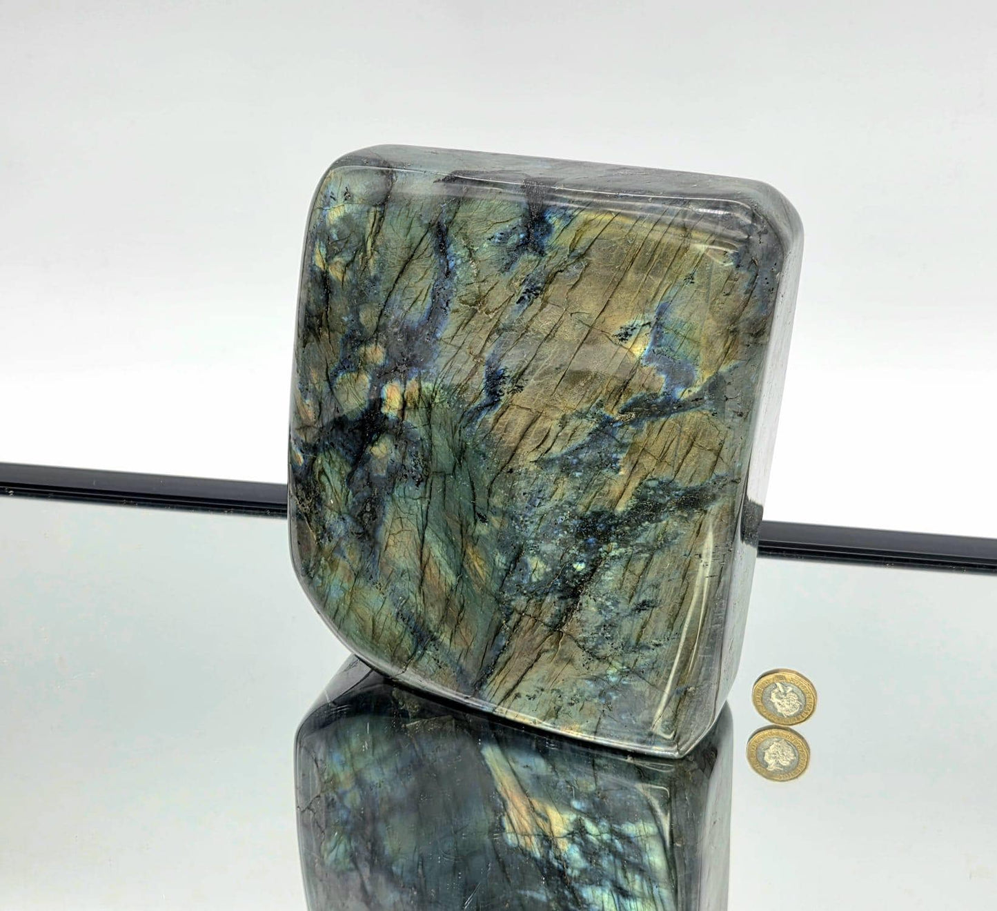 XL Labradorite Crystal Freeform With Strong Flash 5.47KG - Madagascar - #37