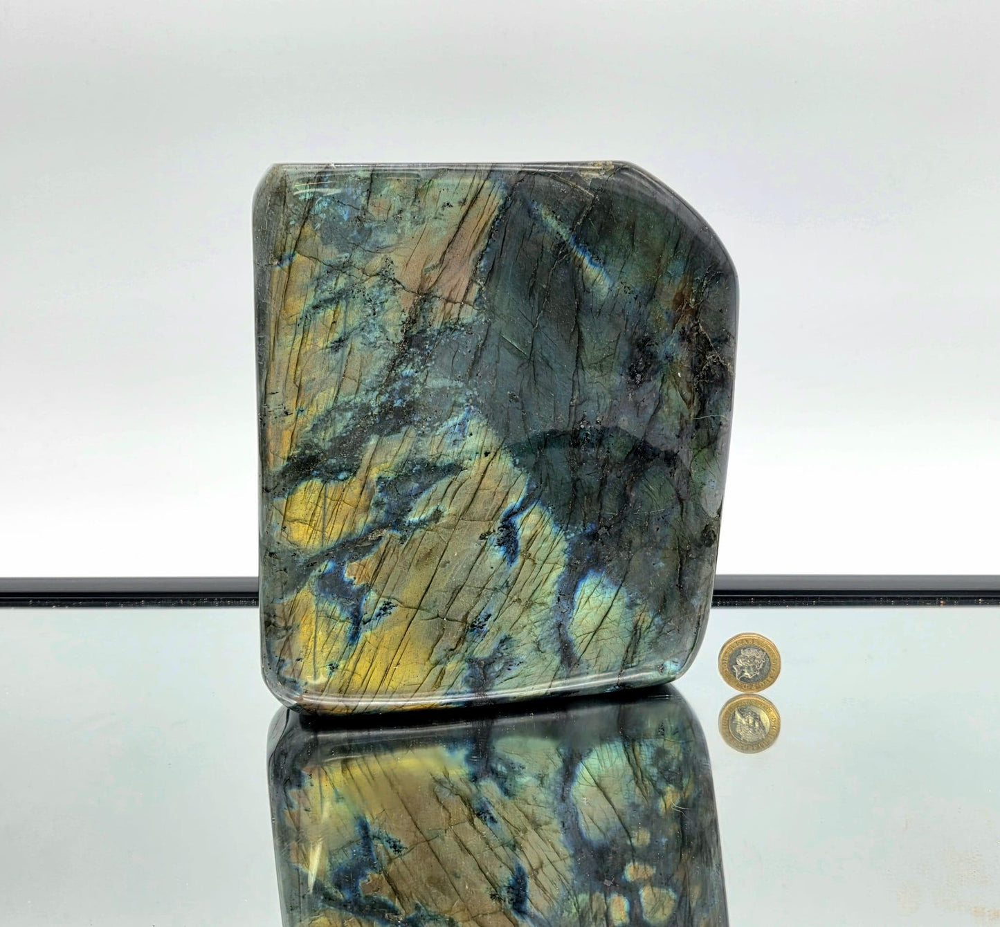 XL Labradorite Crystal Freeform With Strong Flash 5.47KG - Madagascar - #37