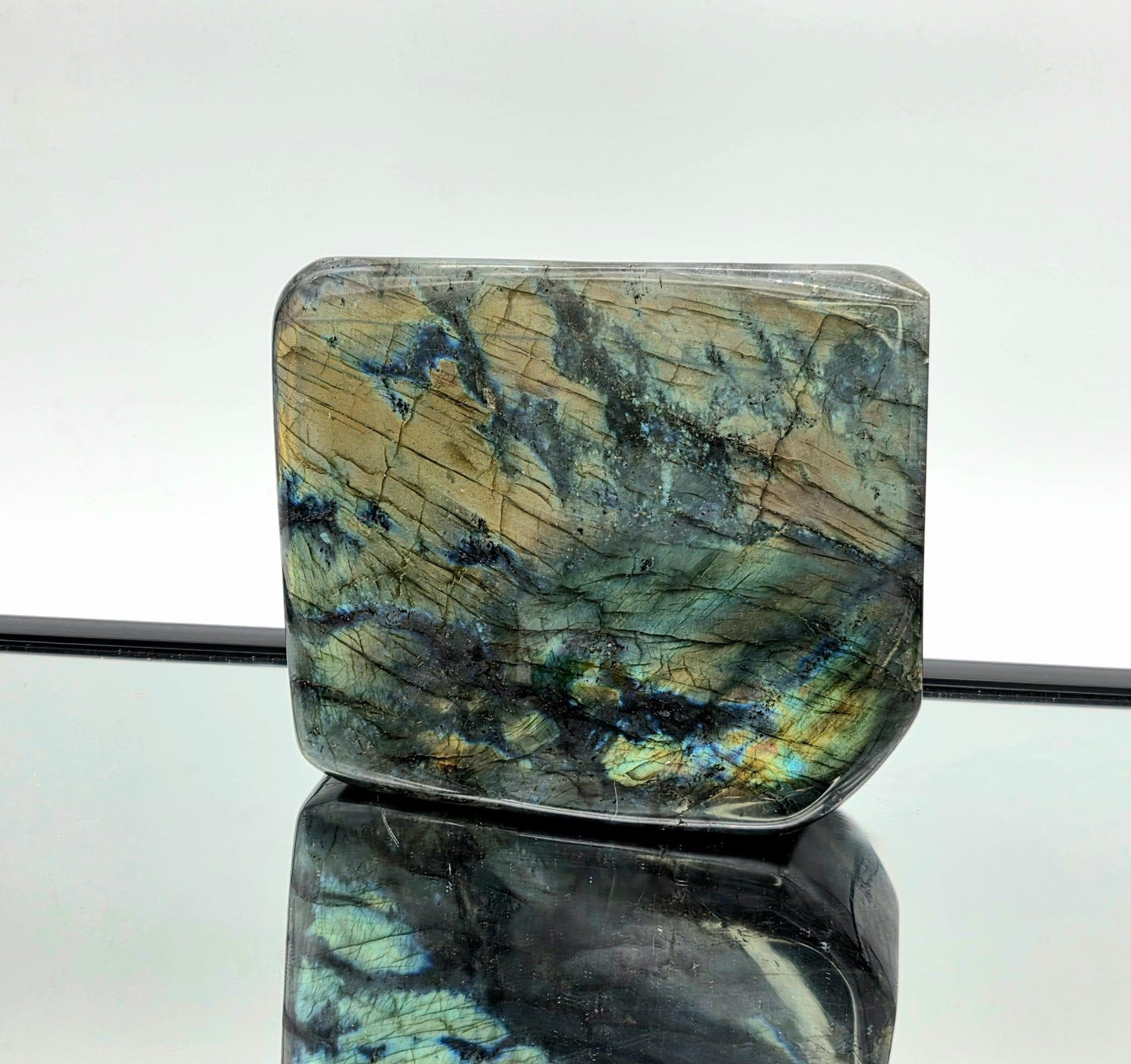 XL Labradorite Crystal Freeform With Strong Flash 5.47KG - Madagascar - #37