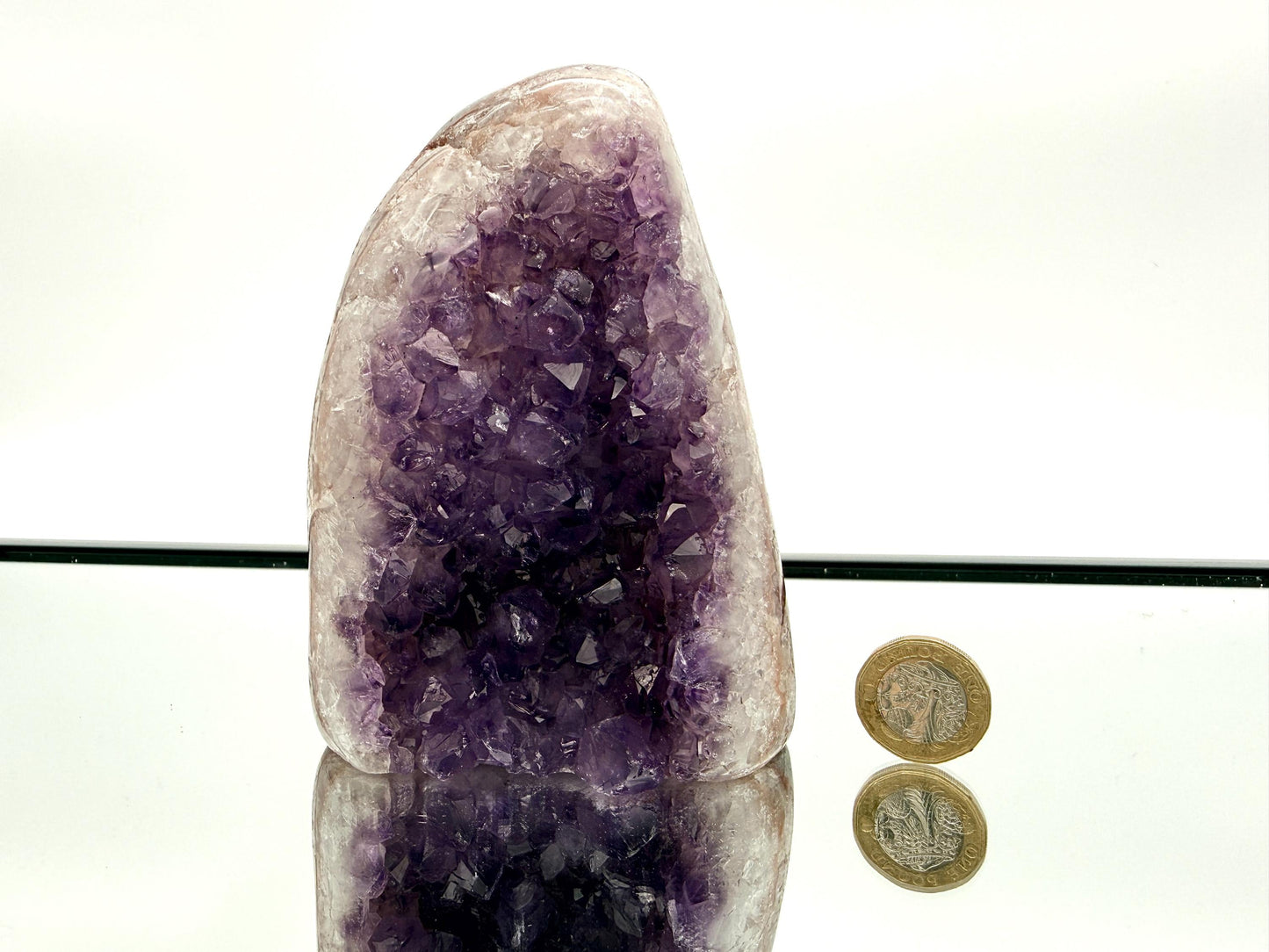 Large Uruguayan Amethyst Crystal Geode (AMU27)