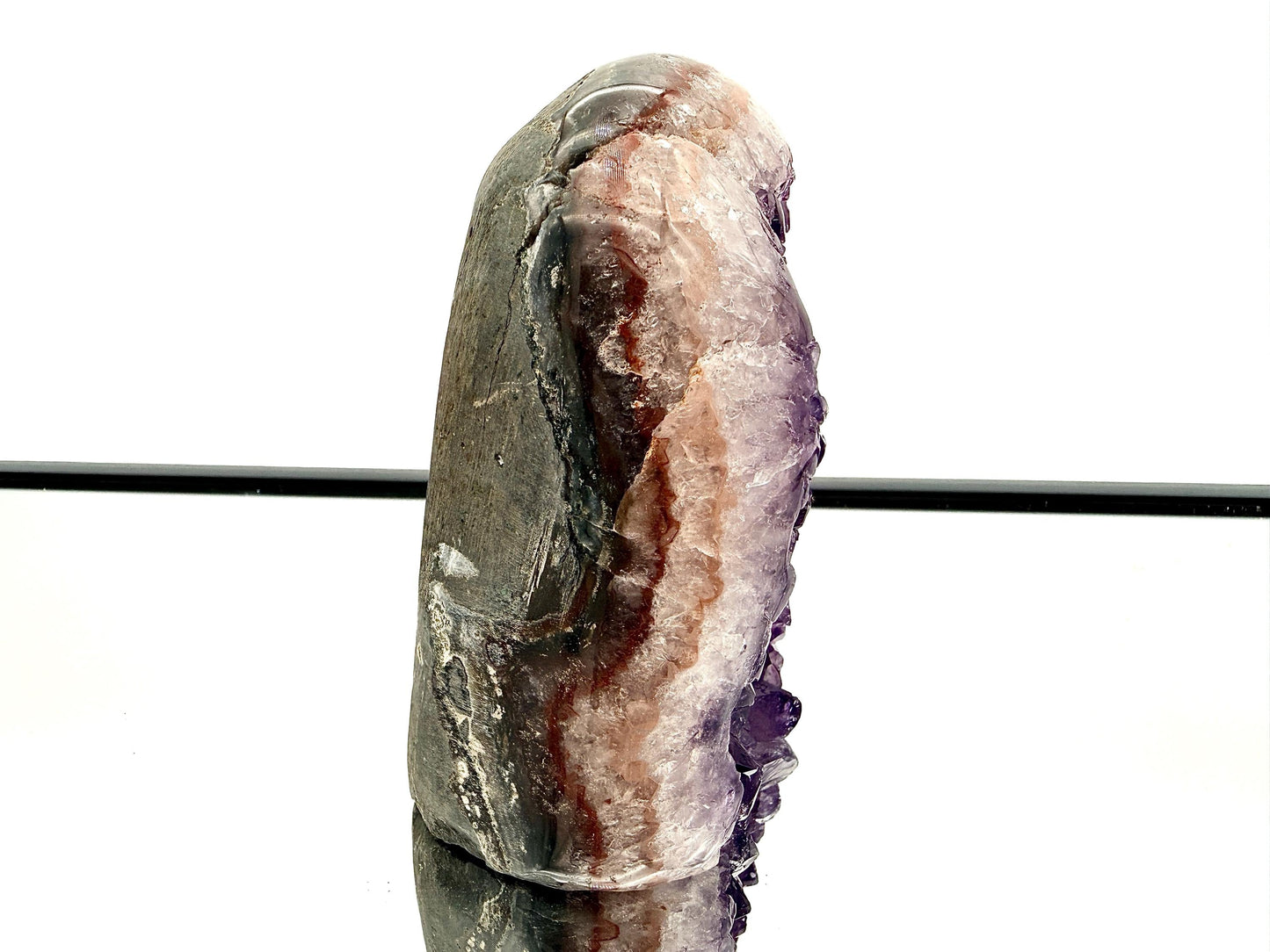 Large Uruguayan Amethyst Crystal Geode (AMU27)