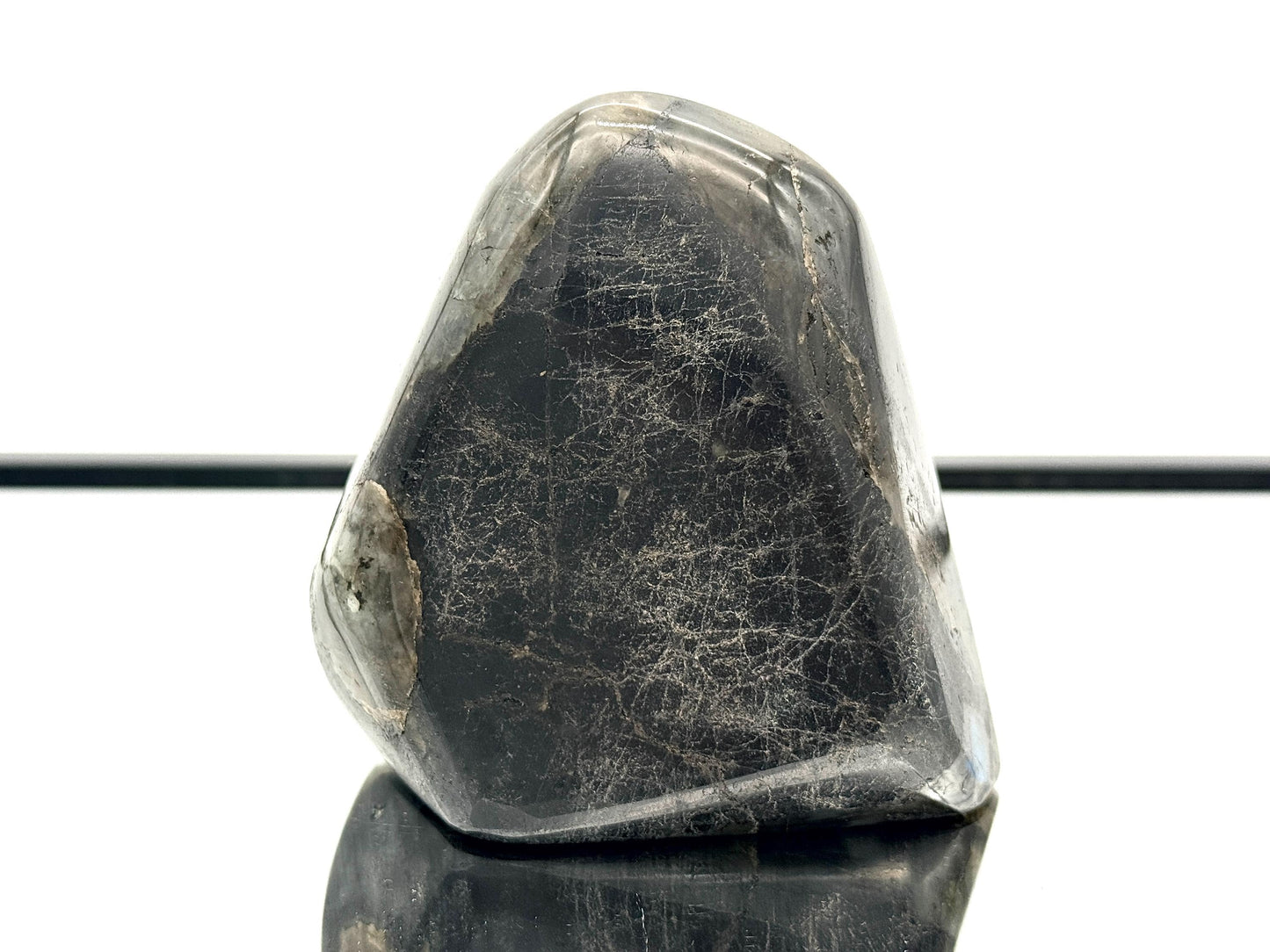 Labradorite Crystal Freeform With Strong Flash 0.78KG - Madagascar - #46