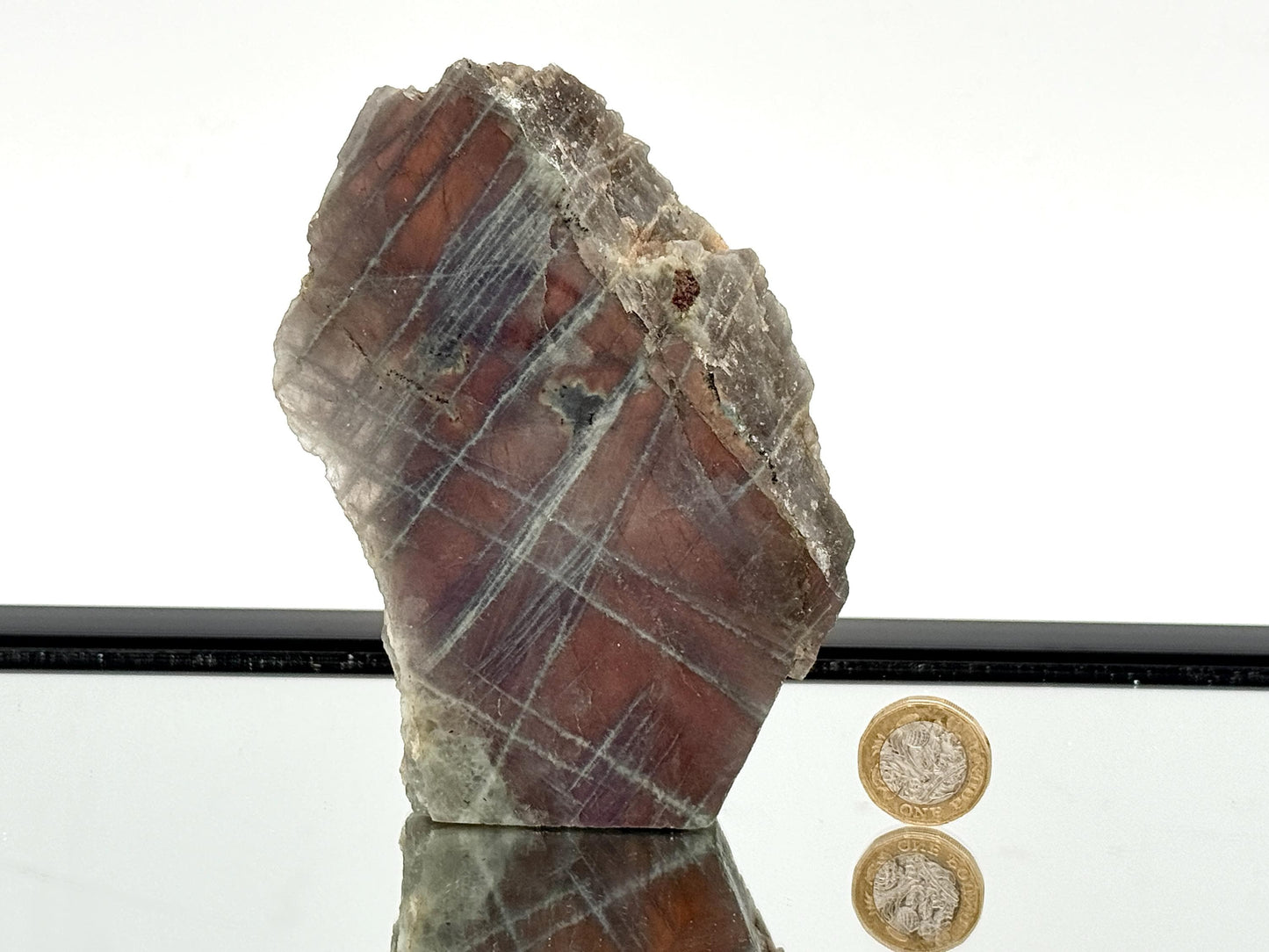 Purple Labradorite Crystal Freestanding (#15)