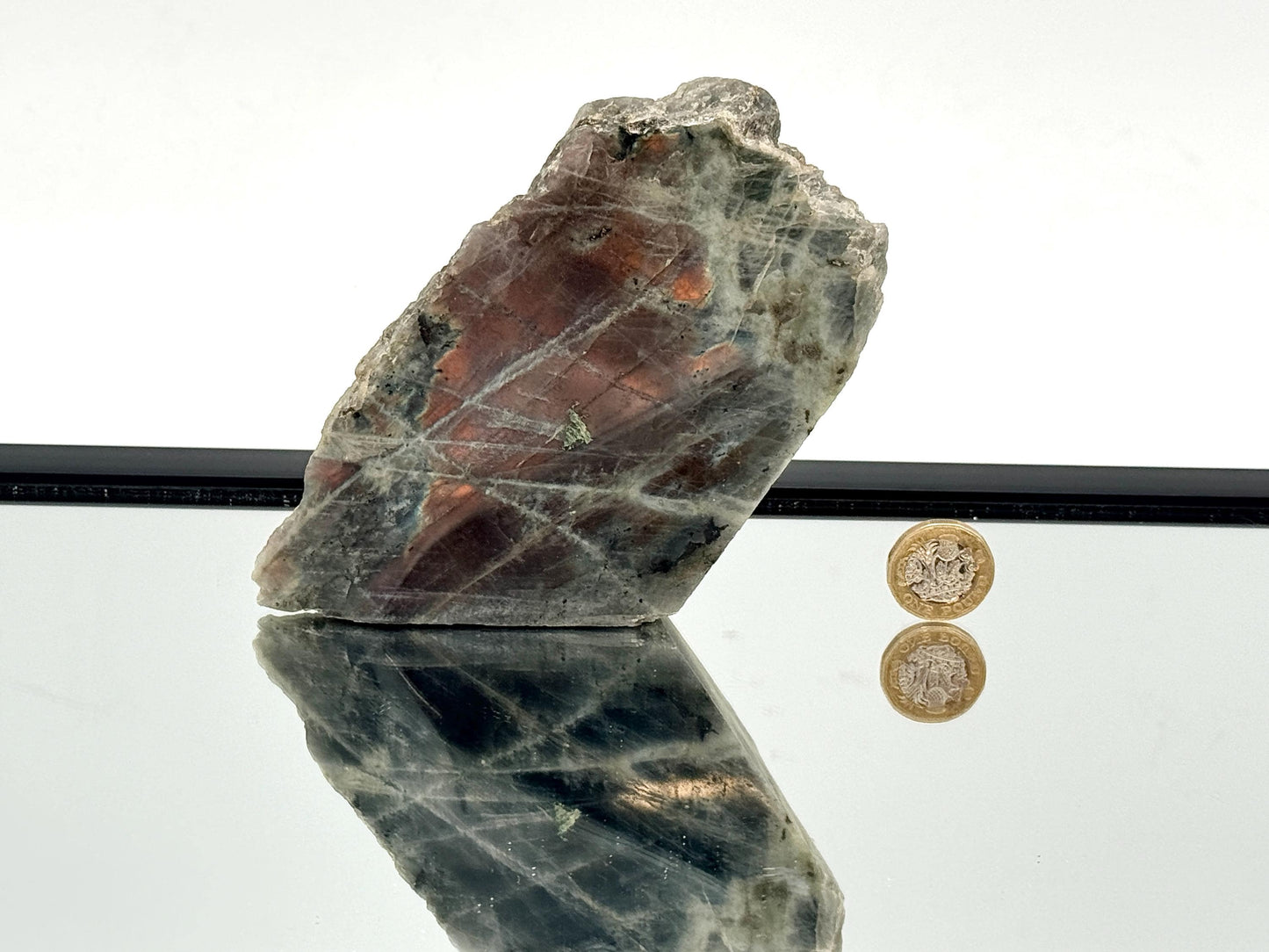 Purple Labradorite Crystal Freestanding (#13)