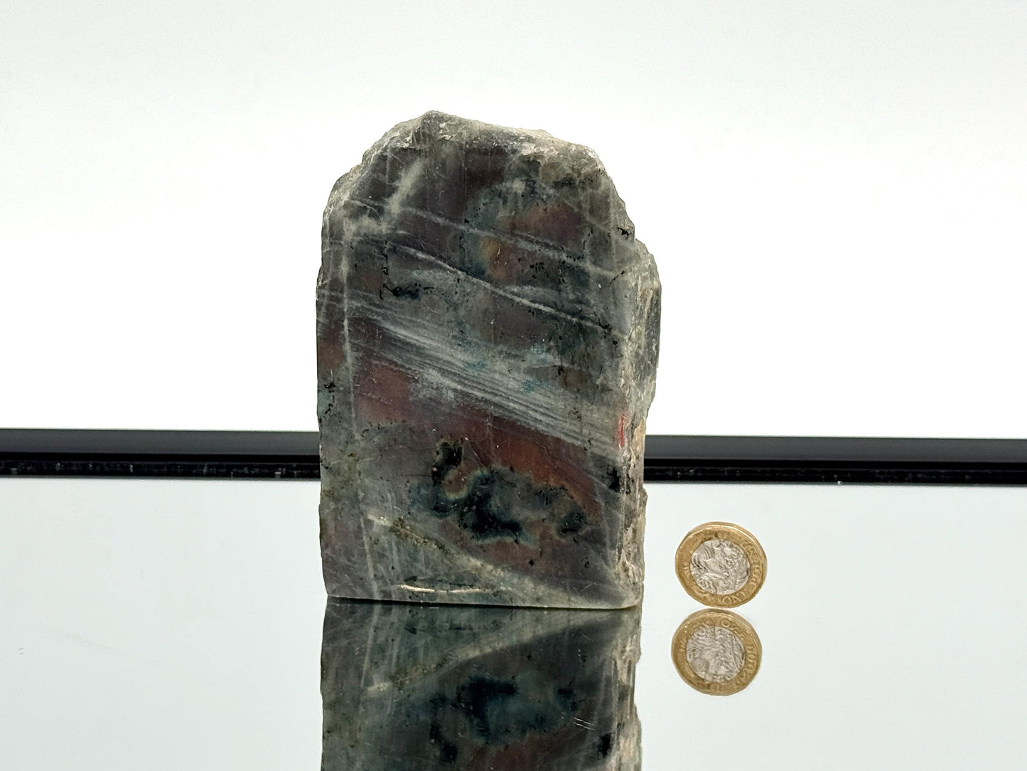 Purple Labradorite Crystal Freestanding (#10)