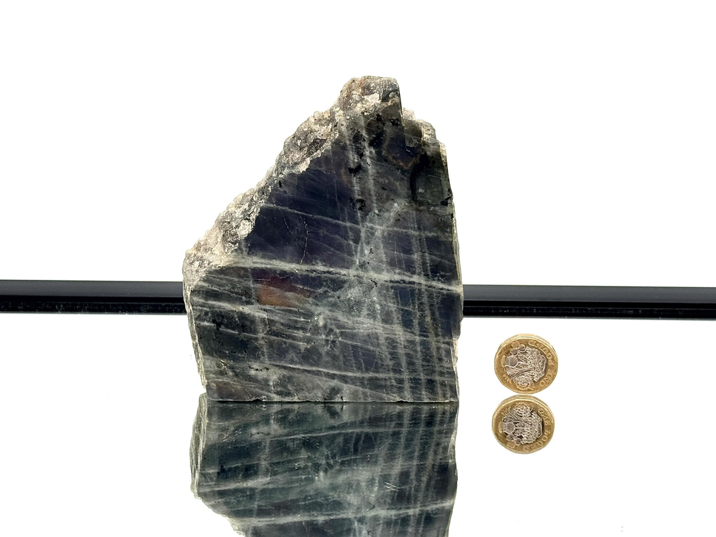 Purple Labradorite Crystal Freestanding (#8)