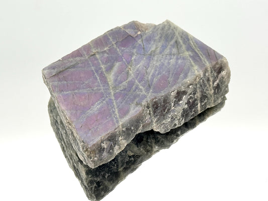 Purple Labradorite Crystal Freestanding (#7)