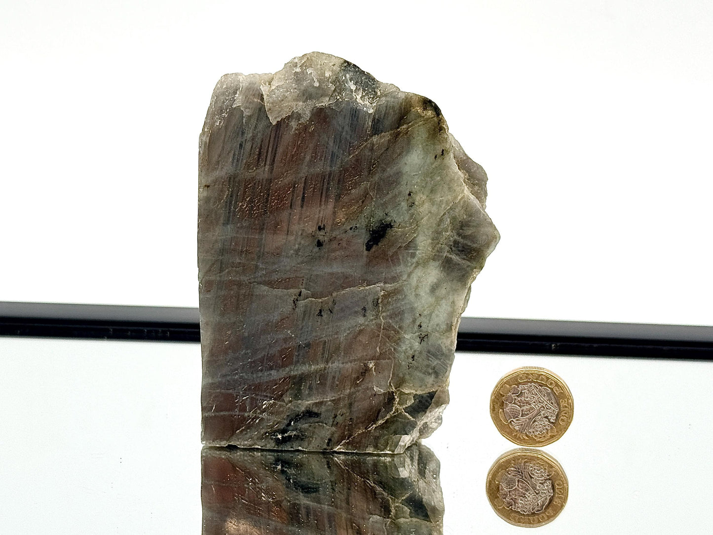 Purple Labradorite Crystal Freestanding (#1)