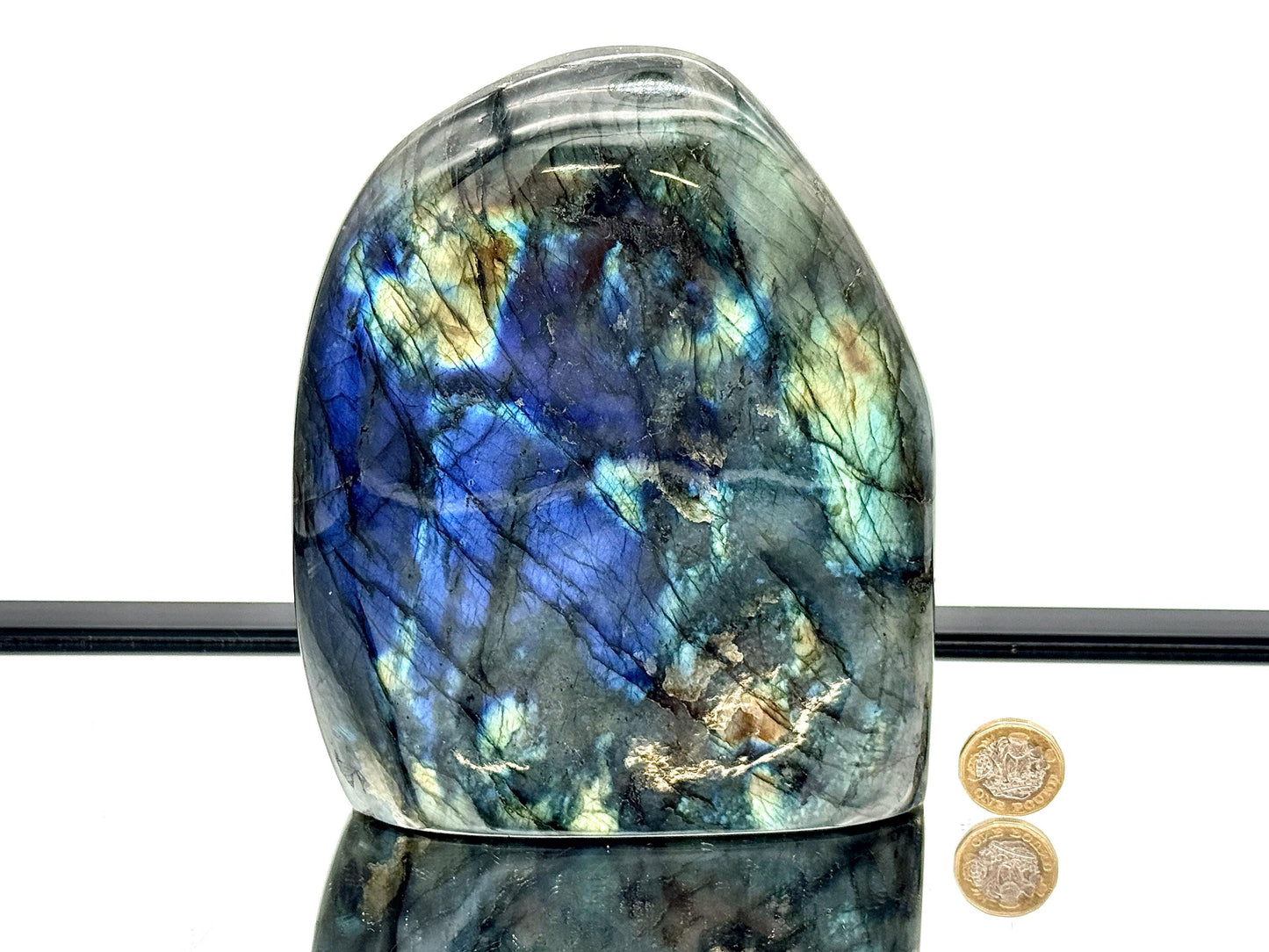 Labradorite Crystal Freeform With Strong Flash 2.27KG - Madagascar - #57