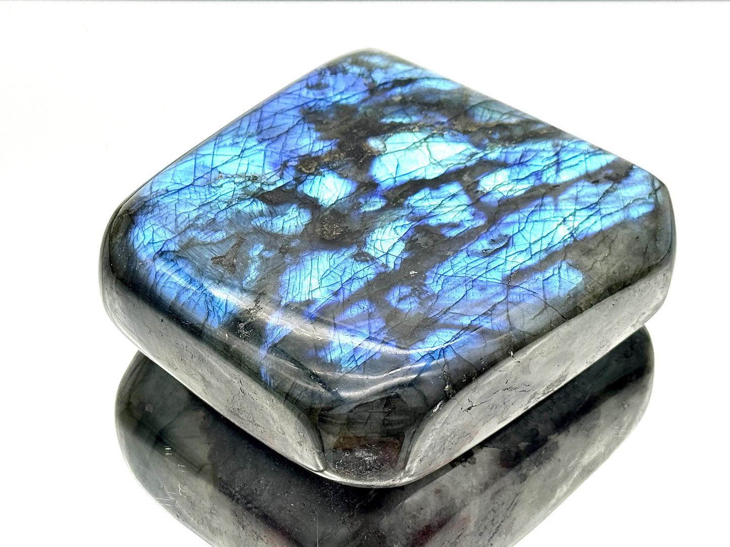 Labradorite Crystal Freeform With Strong Flash 1.22KG - Madagascar - #54
