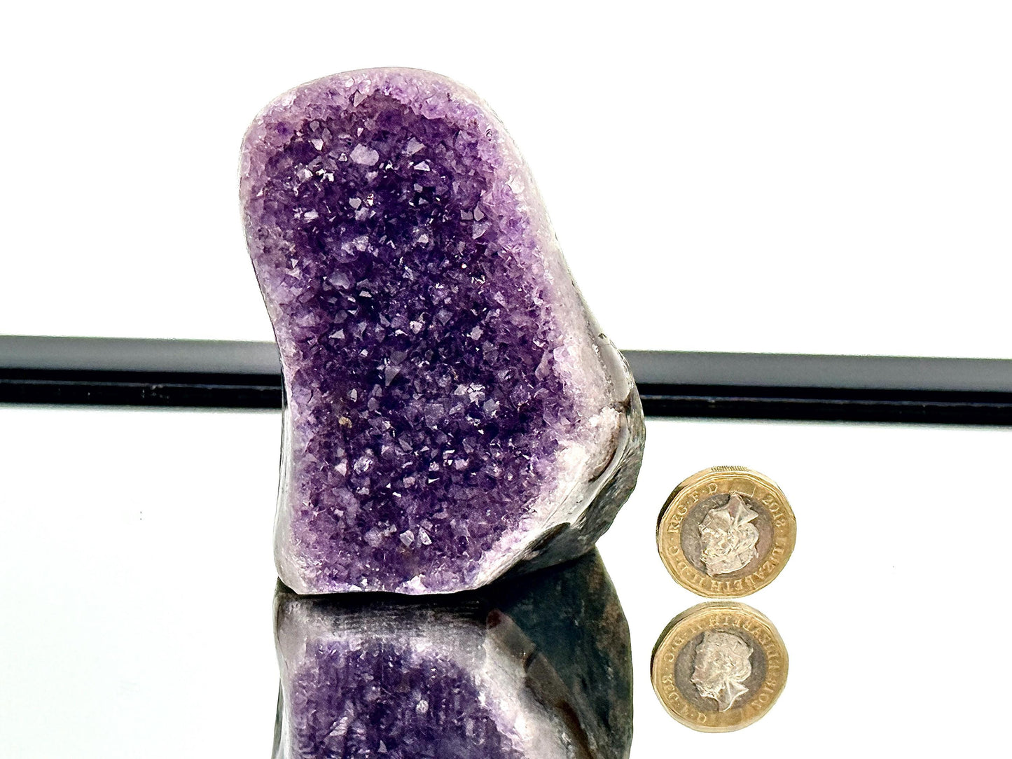 Uruguayan Amethyst Crystal Geode (AMU26)