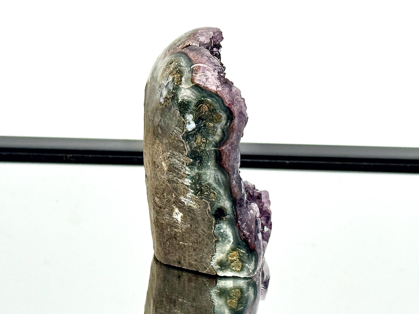 Uruguayan Amethyst Crystal Geode (AMU10)