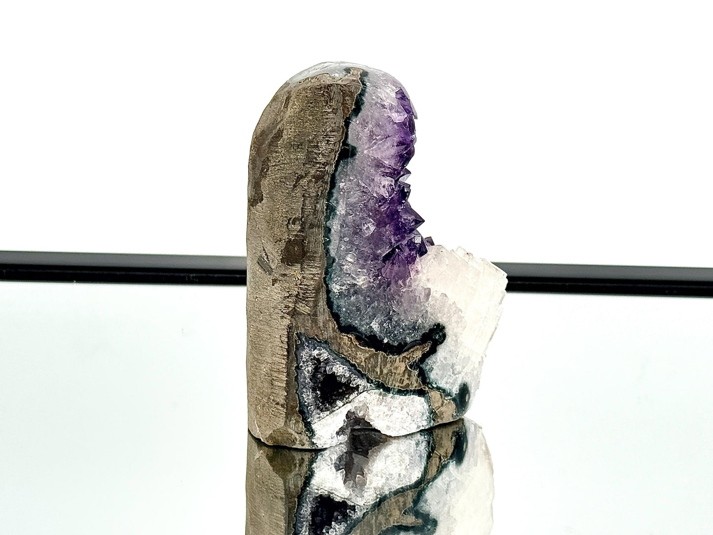 Large Uruguayan Amethyst Crystal Geode (AMU9)