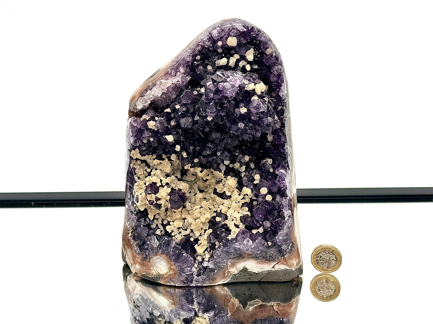 Large Uruguayan Amethyst Crystal Geode (AMU105)