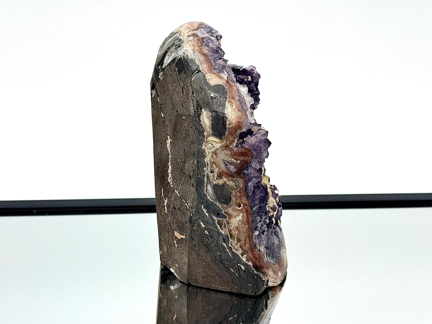 Large Uruguayan Amethyst Crystal Geode (AMU105)