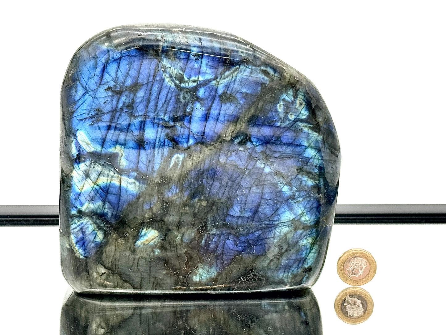 Large Labradorite Crystal | Fully Polished Labradorite #16