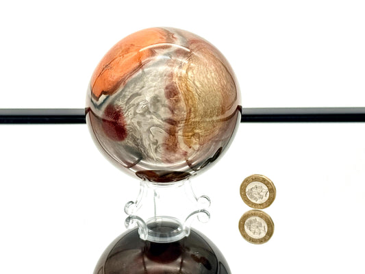 Extra Large Polychrome Jasper Crystal Sphere (#4)