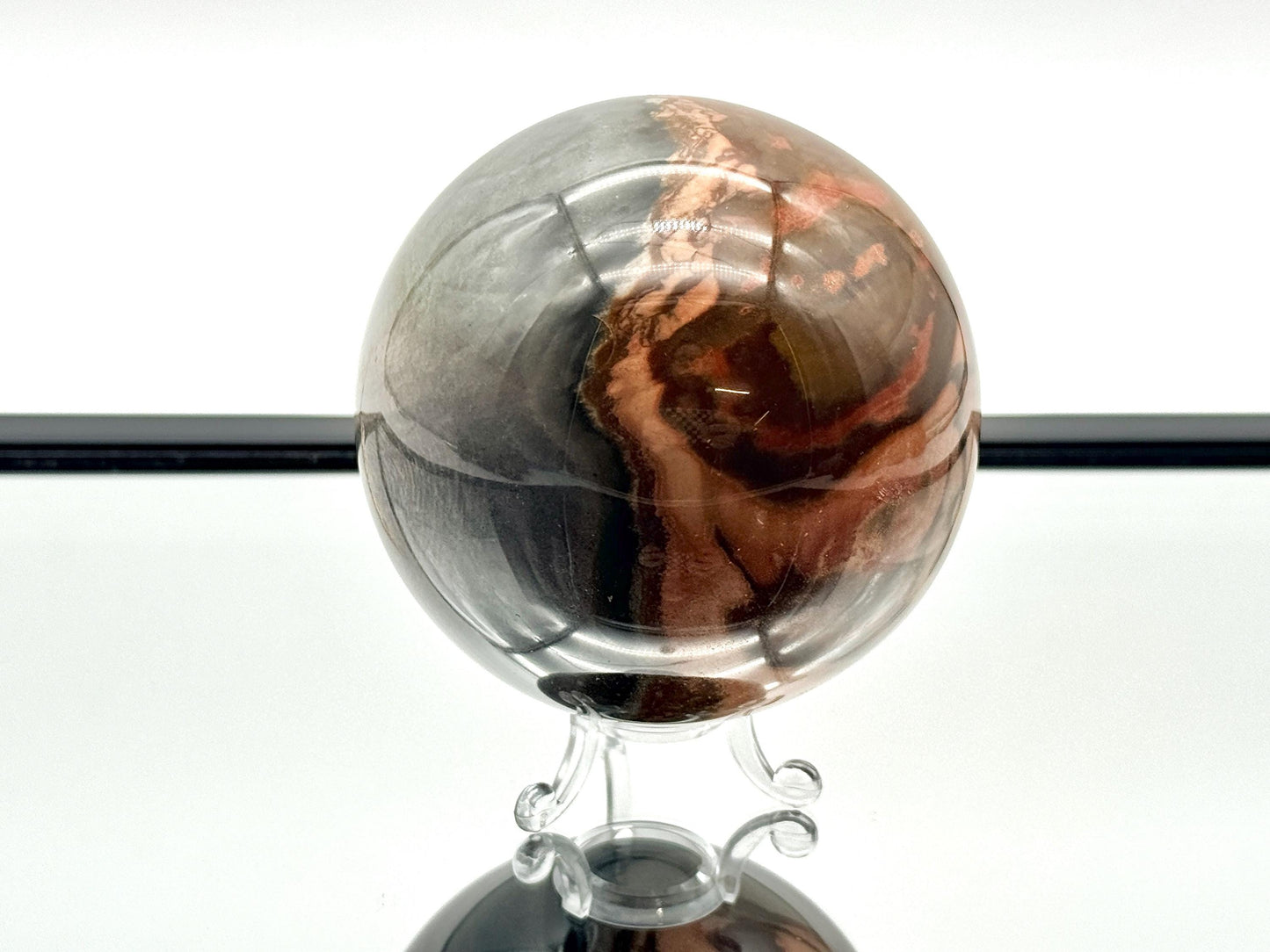 Large Polychrome Jasper Crystal Sphere (#2)