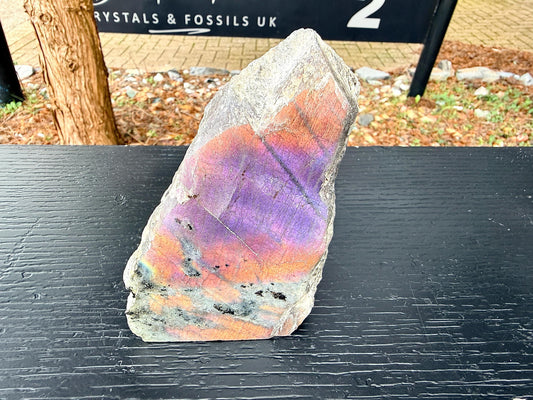 Purple Labradorite Crystal Freestanding (#20)