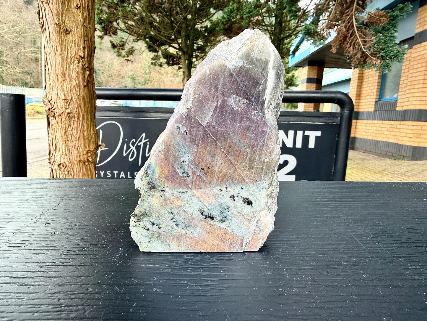 Purple Labradorite Crystal Freestanding (#20)
