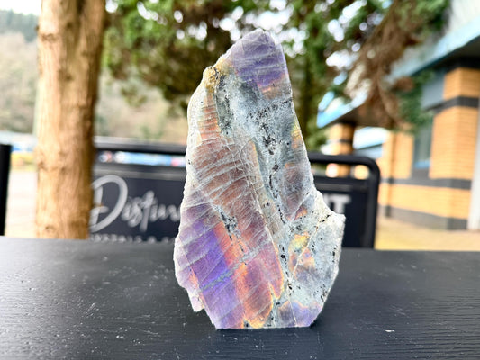 Purple Labradorite Crystal Freestanding (#5)