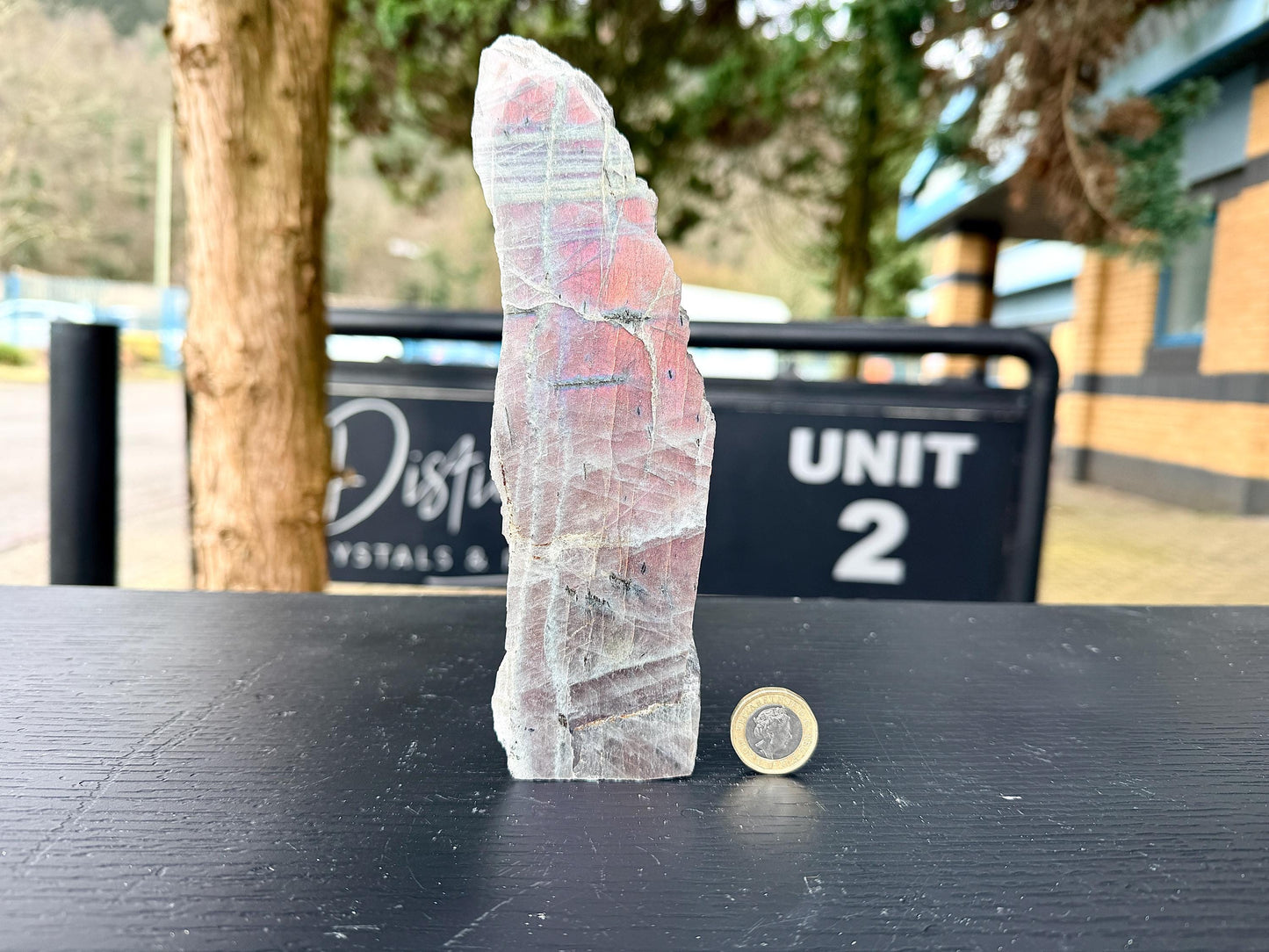 Purple Labradorite Crystal Freestanding (#6)