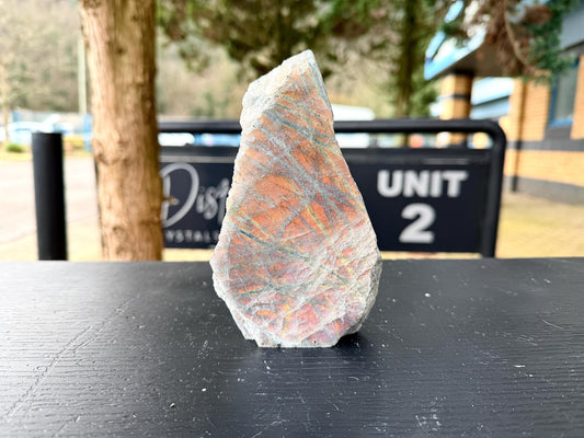 Purple Sunset Labradorite Crystal Freestanding (#4)