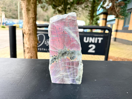 Purple Labradorite Crystal Freestanding (#2)