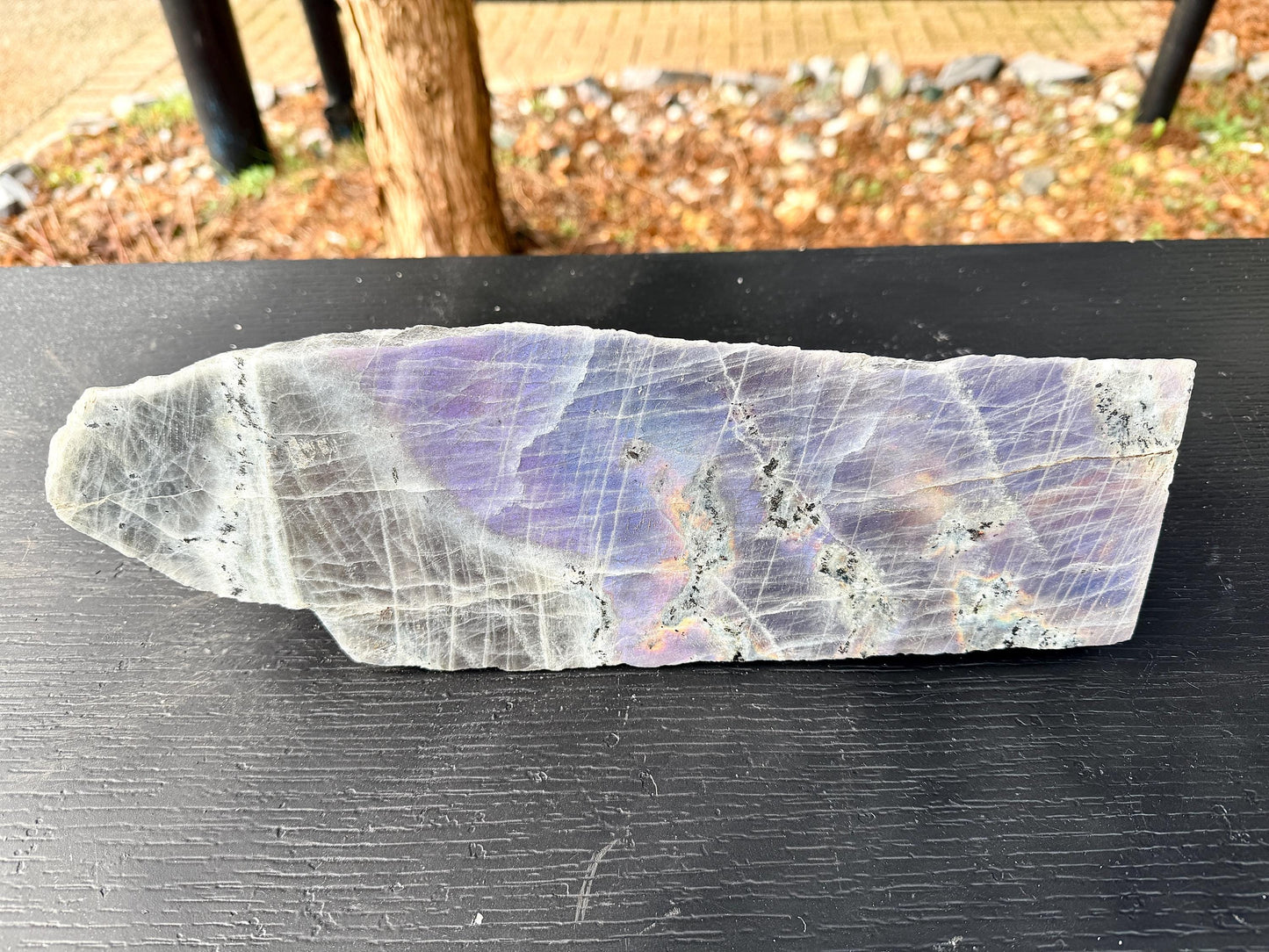 XL Purple Labradorite Freestanding Crystal (#3)