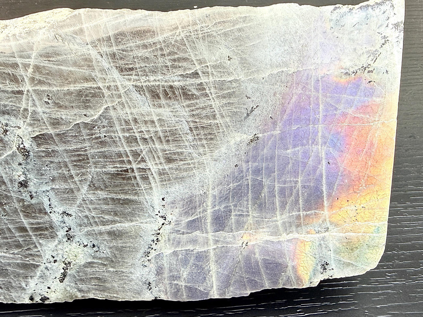 XL Purple Labradorite Freestanding Crystal (#1)