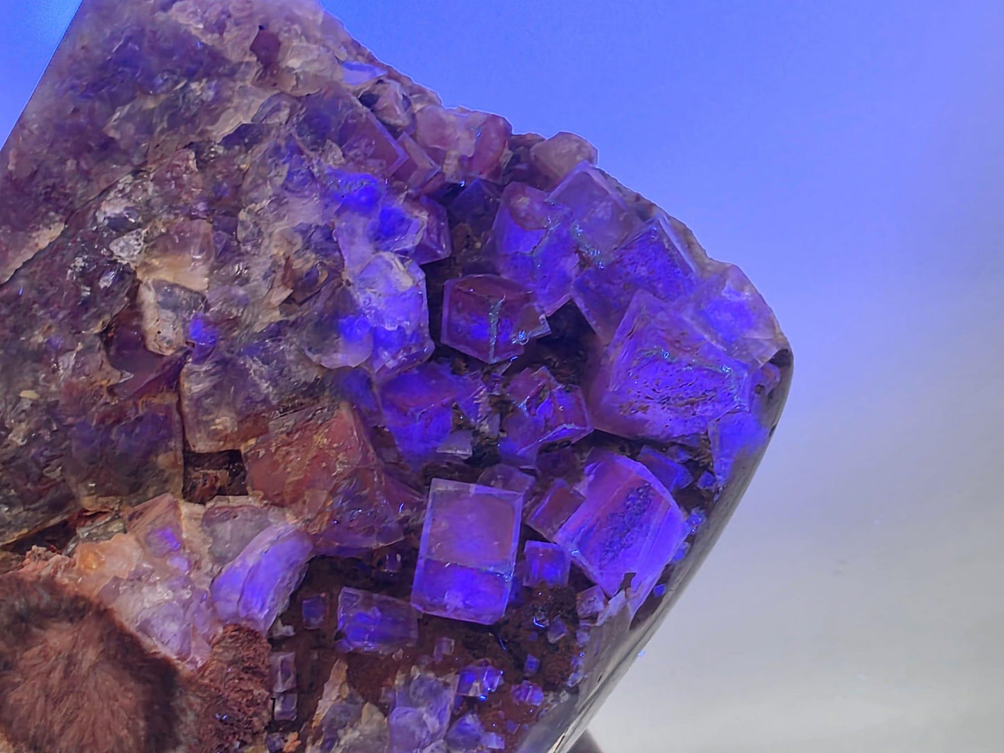 Yellow Fluorite on Polished Quartz Matrix | Collectors Crystal (#4)