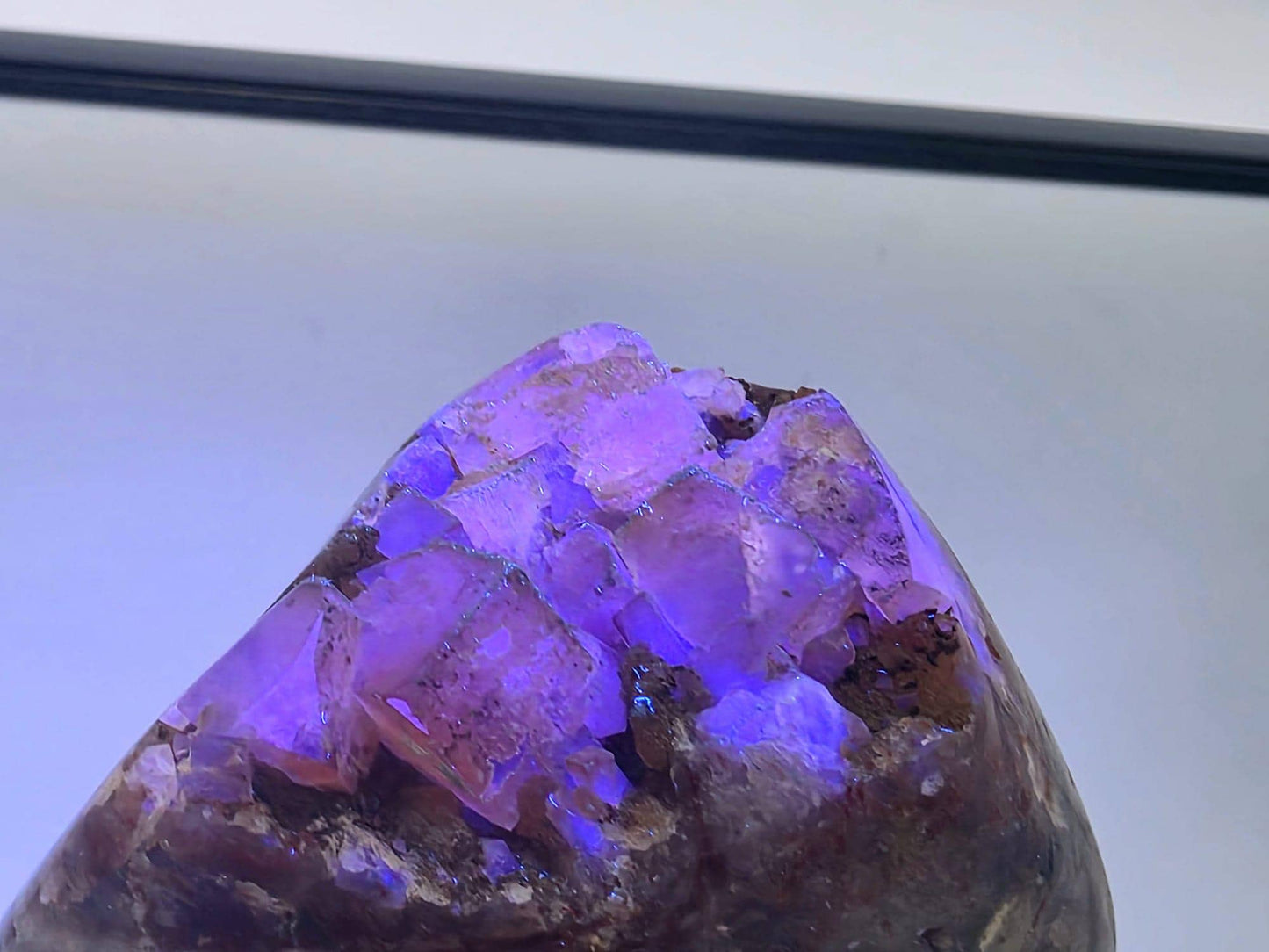 Yellow Fluorite on Polished Quartz Matrix | Collectors Crystal (#3)