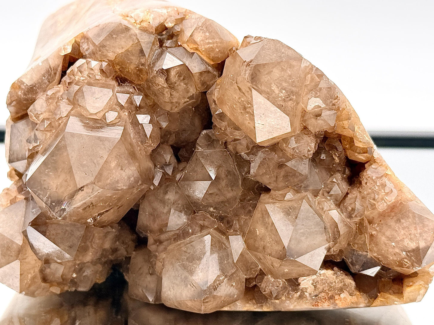 Kundalini Citrine Natural Crystal Cluster With Polished Edge (#2) RESERVED