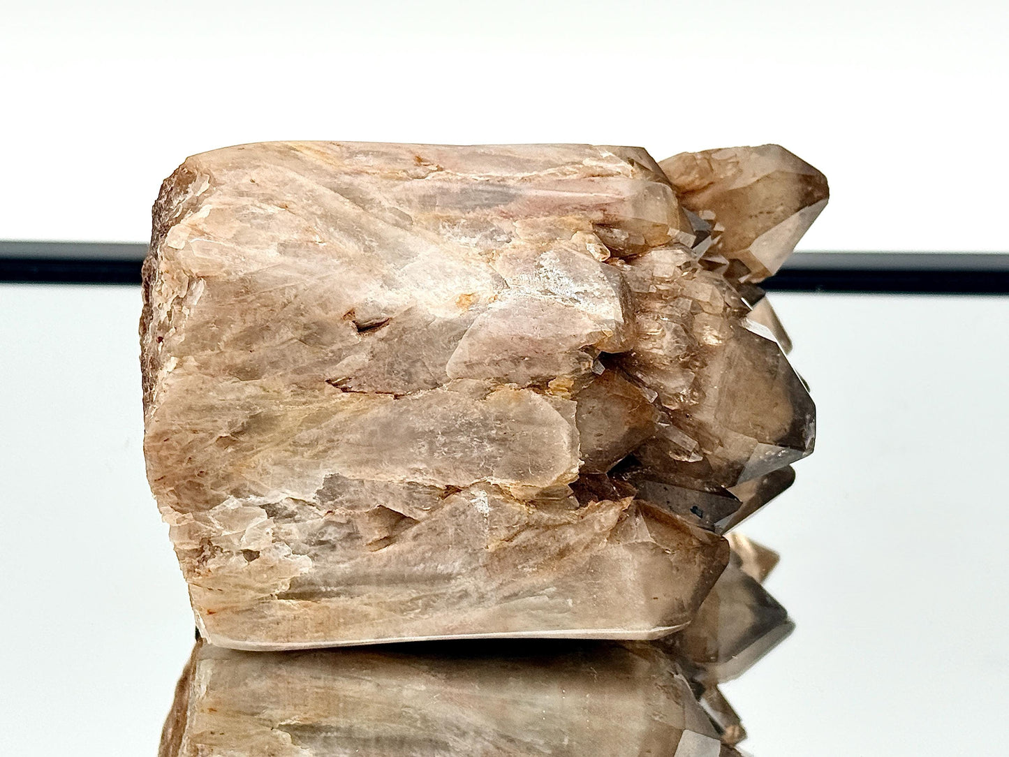 Kundalini Citrine Natural Crystal Cluster With Polished Edge (#2) RESERVED