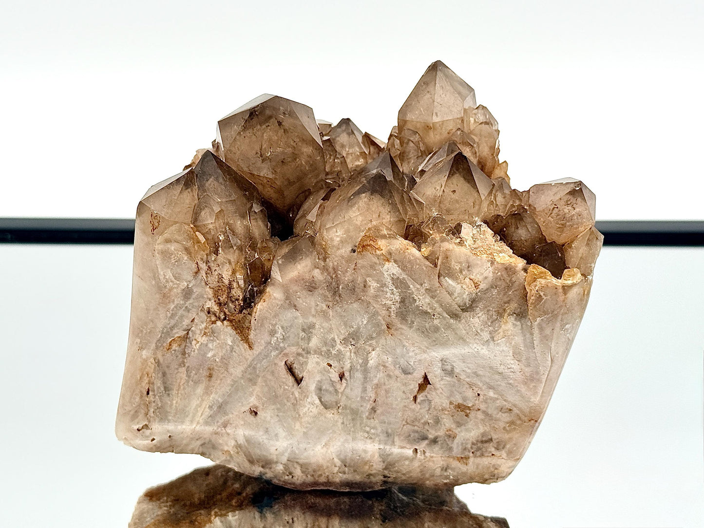 Kundalini Citrine Natural Crystal Cluster With Polished Edge (#2) RESERVED