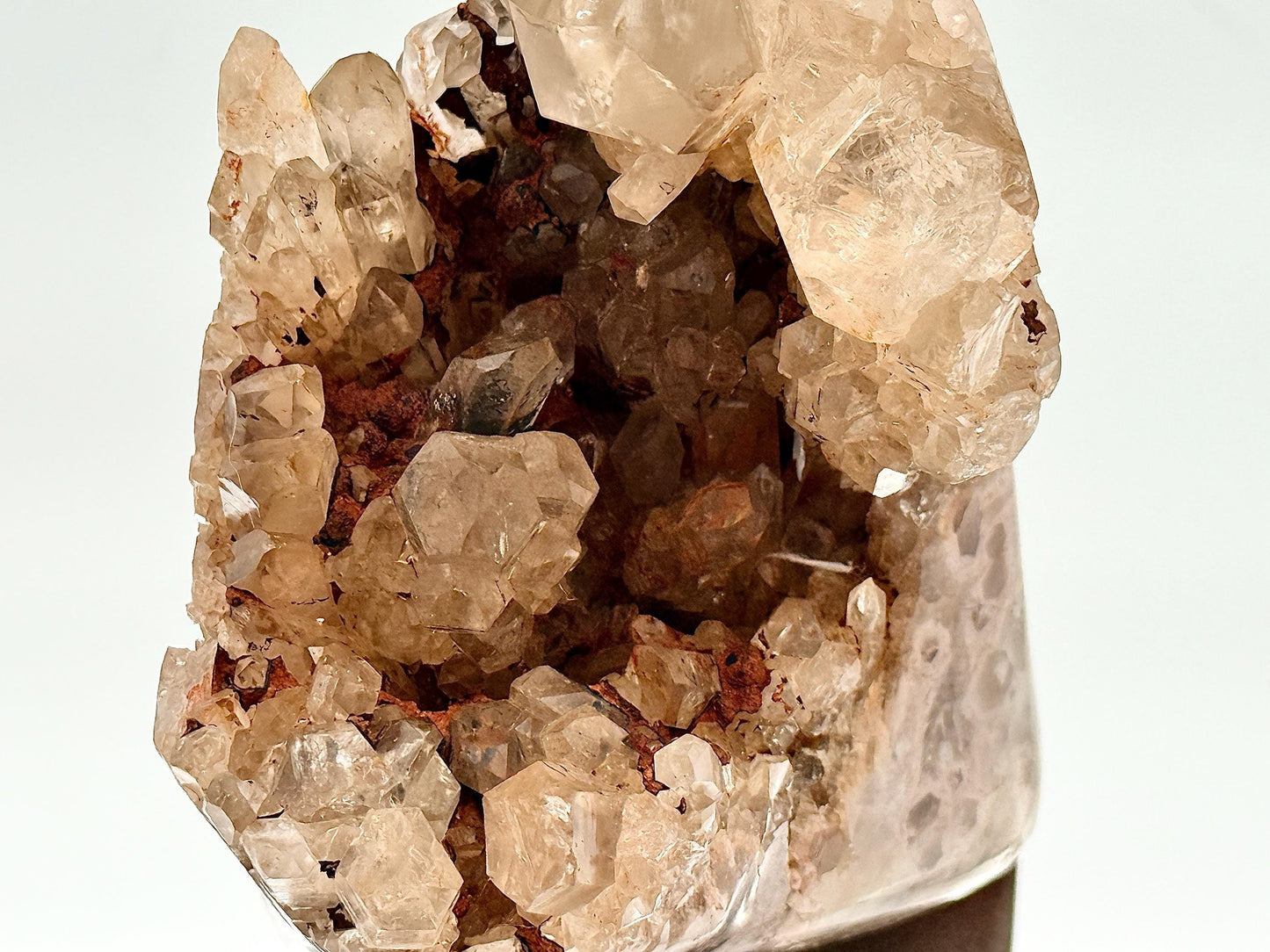 Kundalini Citrine Natural Crystal Cluster With Polished Edge (#1)
