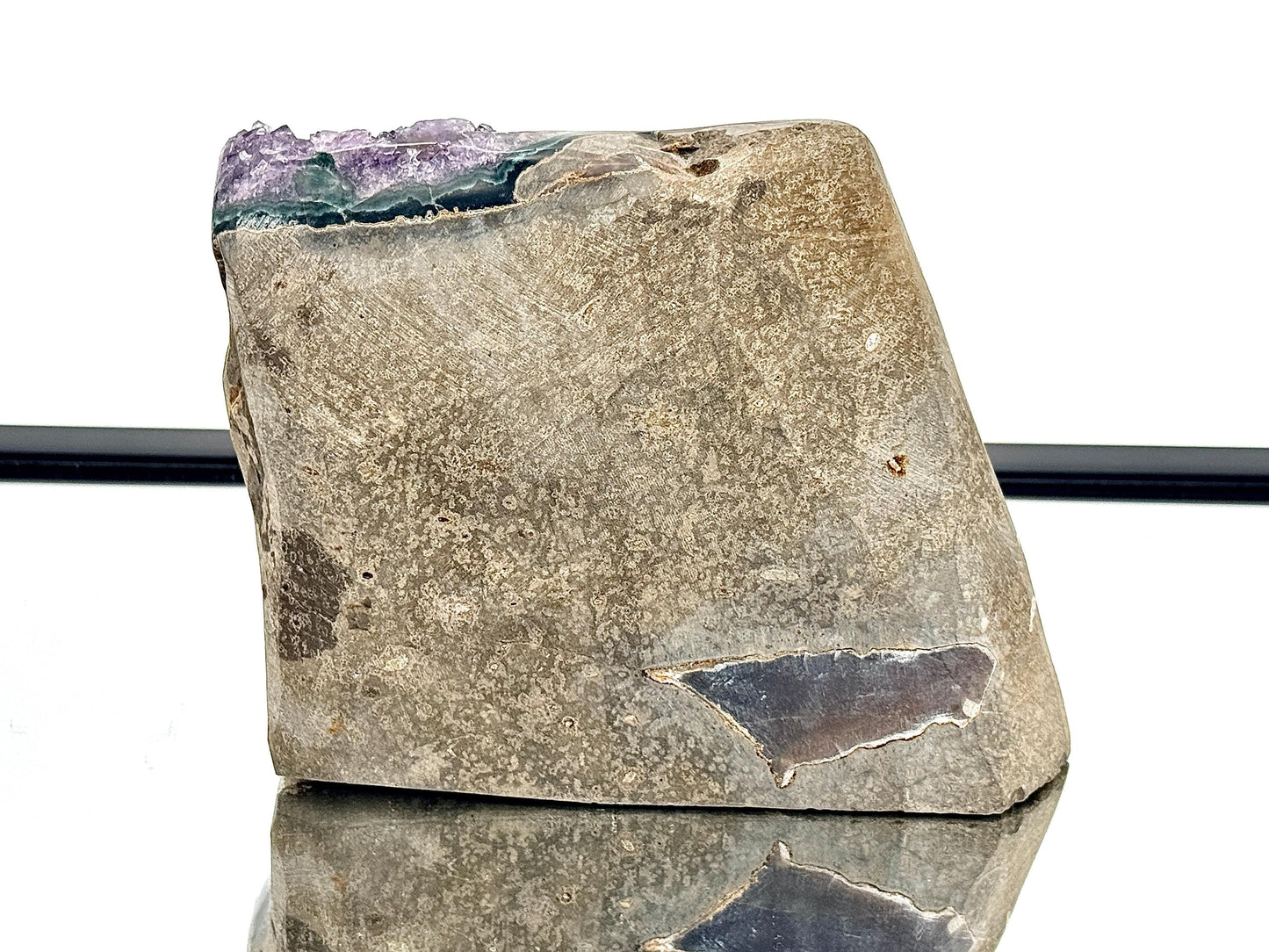 Large Uruguayan Amethyst Crystal Geode (AMU54)