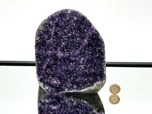 Large Uruguayan Amethyst Crystal Geode (AMU50)